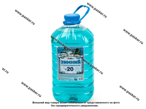 Жидкость незамерзающая ALFA 4л до -20 упаковка ПЭТ