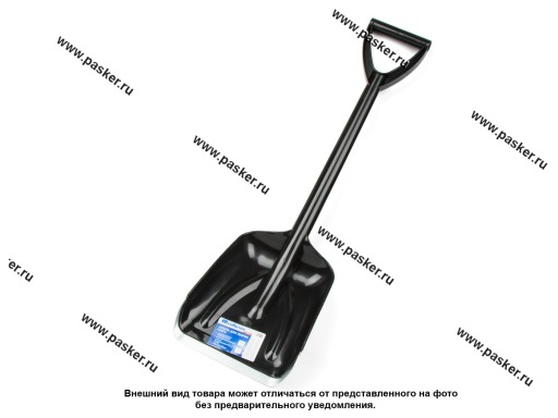 Лопата для снега СИБРТЕХ укороченная полипропилен (до-30) 210х260х700 61679