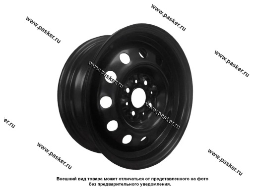 Диск колесный 15/6J/4*100/ET37/d-60,1 Magnetto Sandero Stepway Black 15010 AM