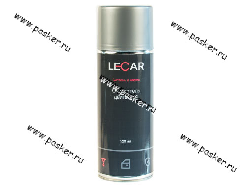 Очиститель двигателя LECAR аэрозоль 520мл LECAR000040611