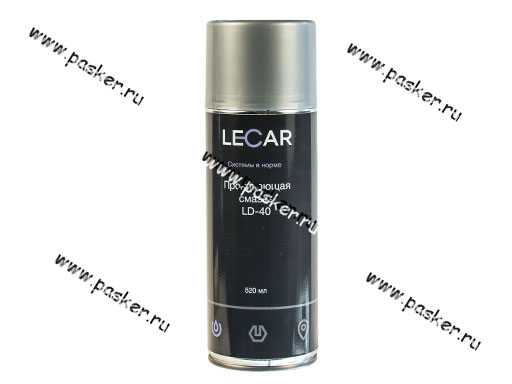 Смазка Универсальная LECAR LD-40 520мл проникающая аэрозоль