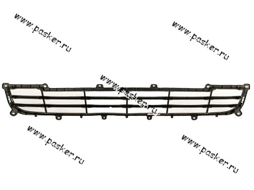 Решетка бампера 21704 Priora низ н/о Кампласт