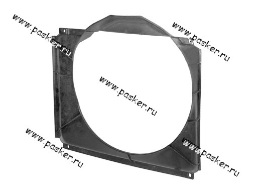 Кожух вентилятора Газель 33021-1309011 дв 402 пластик