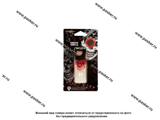 Ароматизатор FOUETTE Aroma Glass BLACK MARK бутылочка 8мл Tobacco Vanilla BLM-01