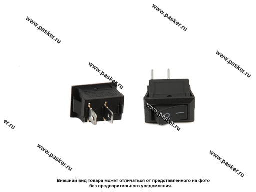 ВК универсальный двухпозиционный Nord YADA черный 250V 3А Micro 2 контактный
