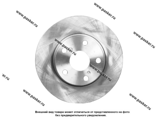 Диск тормозной Daewoo Lanos FENOX 1.3i передний TB217060