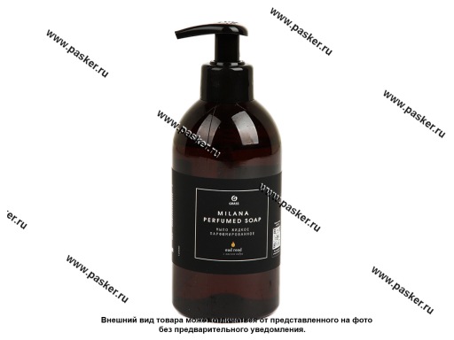 Мыло жидкое парфюмированное GraSS Milana Oud Rood 300мл 125450