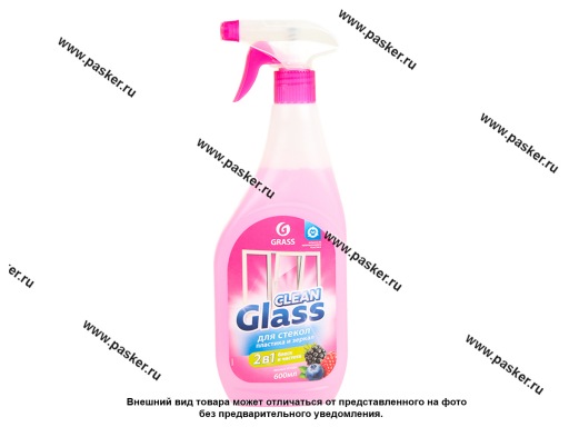 Очиститель стекол GraSS Clean блеск стекол изеркал лесные ягоды 600мл 125241