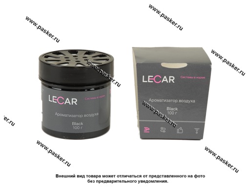 Ароматизатор LECAR гелевый Black 100 г