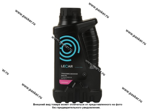 Масло LECAR Tr Hypoid 80W-90 API G 1л транс