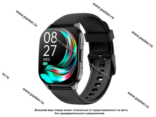 Смарт часы Wifit WiWatch S2 Black WIF-WF007BK