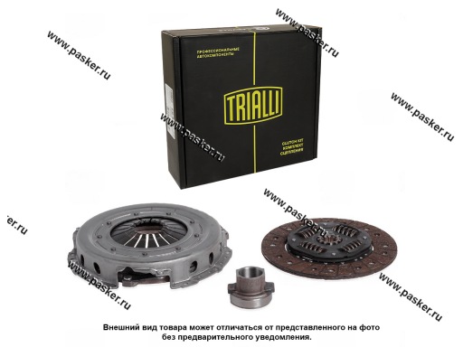 Сцепление в сборе Газеель Бизнес умз. EvoTech 2.7, аналог SACHS с мех.муфт TRIALLI FR 807