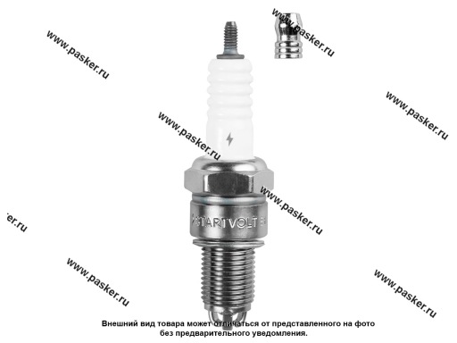 Свеча STARTVOLT 2110-2112 зазор 1мм 3-х электродные с резистором 8кл VSP 0109