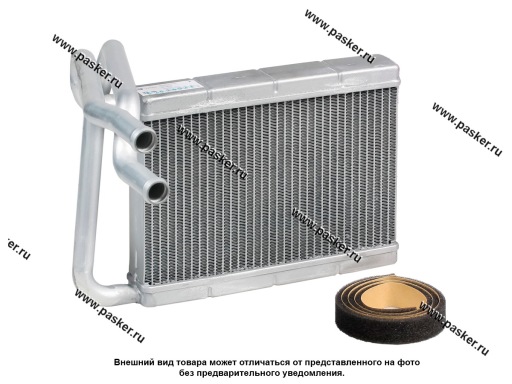 Радиатор печки 21214 Urban FL 19- LUZAR алюминиевый LRh 0128