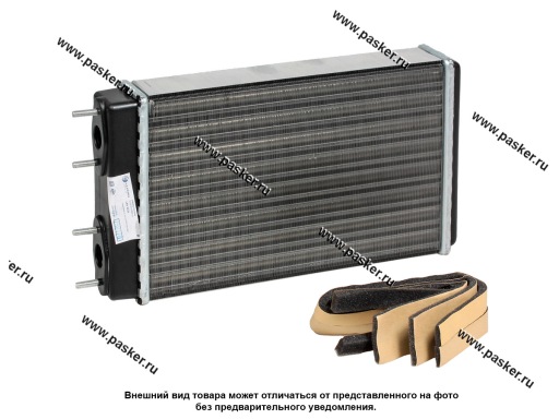 Радиатор печки 2126 Иж-Ода LUZAR алюминиевый LRh 0226