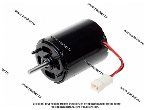 Мотор печки ГАЗ 3302,2217,ГАЗ 3110 с 2003г LUZAR 40Вт без крыльчатки шарик.подшипник LFh 03194