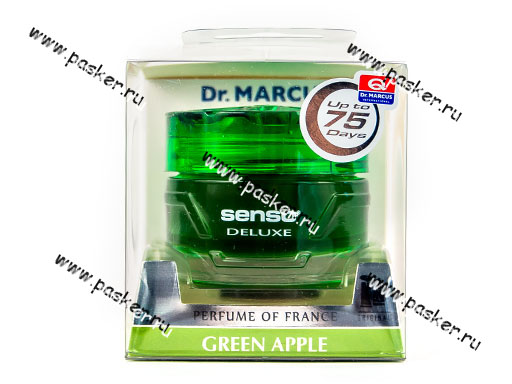 Ароматизатор Dr.Marcus Senso Delux банка 50мл Green Apple