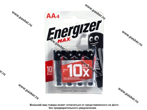 Батарейка Energizer LR6 AA MAX BP-4