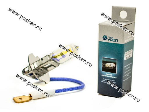 902491 Лампа галоген 24V H3 70W Pk22s Nord YADA RAINBOW всепогодная