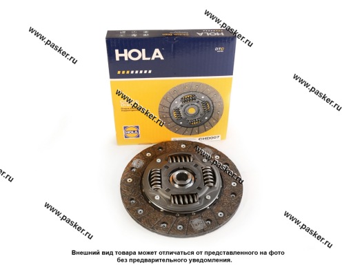 Диск сцепления Hyundai Solaris i20 ix20, i30 Elantra KIA Rio II/III HOLA CHD007