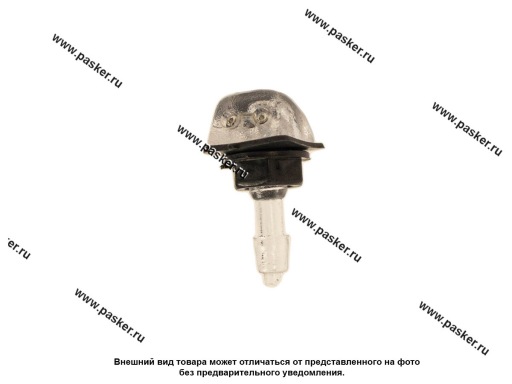2108-5208060 Жиклер омывателя 2101-09 с гайкой прозрачный двойной квадрат