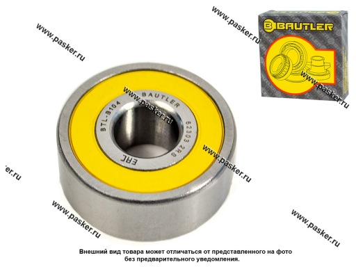 BTL-B104 | 412-6180603 Подшипник генератора Москвич-412 2140 ГАЗ BAUTLER 180603/62303 2RS BTL-B104