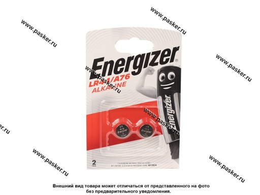 Батарейка Energizer LR44/A76-2BL Alkaline