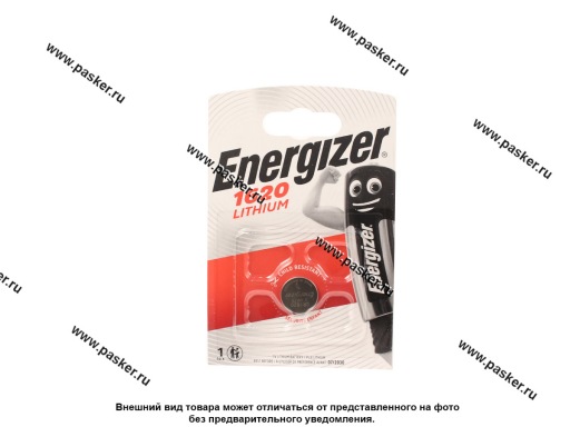 Батарейка Energizer CR1620-1BL Lithium