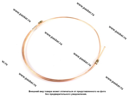 L1900-10*1,25/10*1,25 Тормозная трубка медная L-1900mm М10x1,25 универсальная