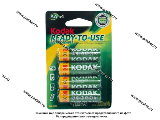 Батарейка KODAK HR6 BL-4 2100mAh Pre-Charged