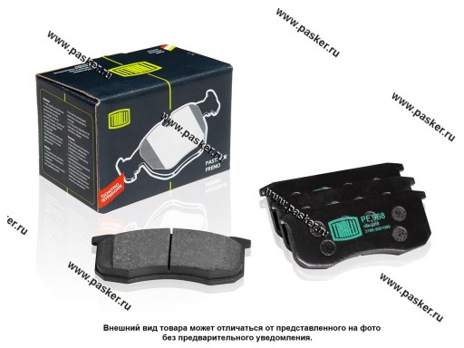 PF 968 | 3160-3501090 Колодки тормозные УАЗ все мод с дисковым тормозом передние TRIALLI PF 968