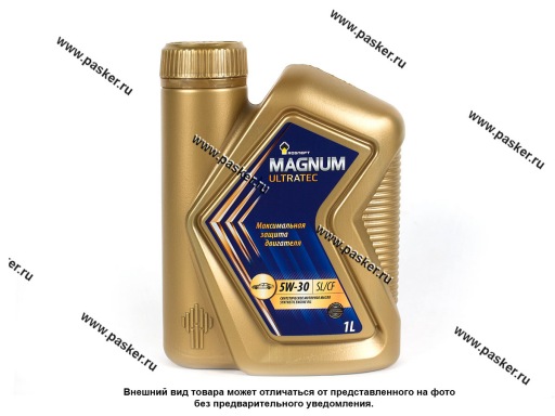 Масло Rosneft 5W30 Magnum Ultratec API SL/CF/ACEA A5/B5 1л син