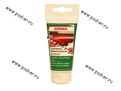 Полироль фар пластиковых SONAX 75мл антицарапин