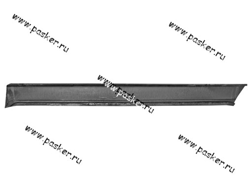 Кузов Порог наружный 2101-07 правый металл Начало