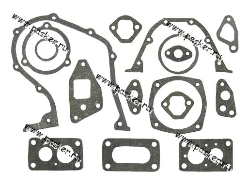 Прокладки двигателя 2105 паронит 16шт